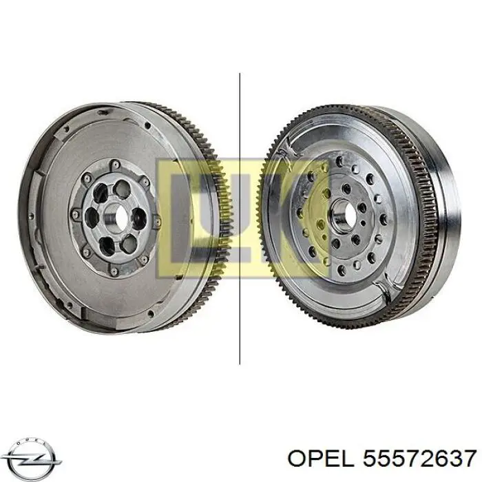Маховик двигуна Opel 55572637 ціна, від 395.36 USD