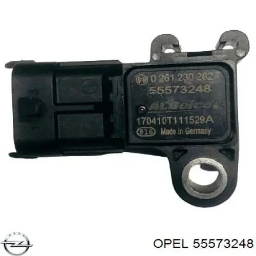 55573248 Opel датчик тиску у впускному колекторі, map