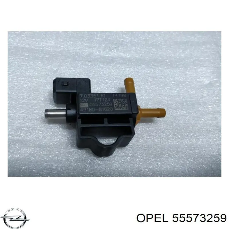 Клапан перетворювач тиску наддуву (соленоїд) 0860370 Opel