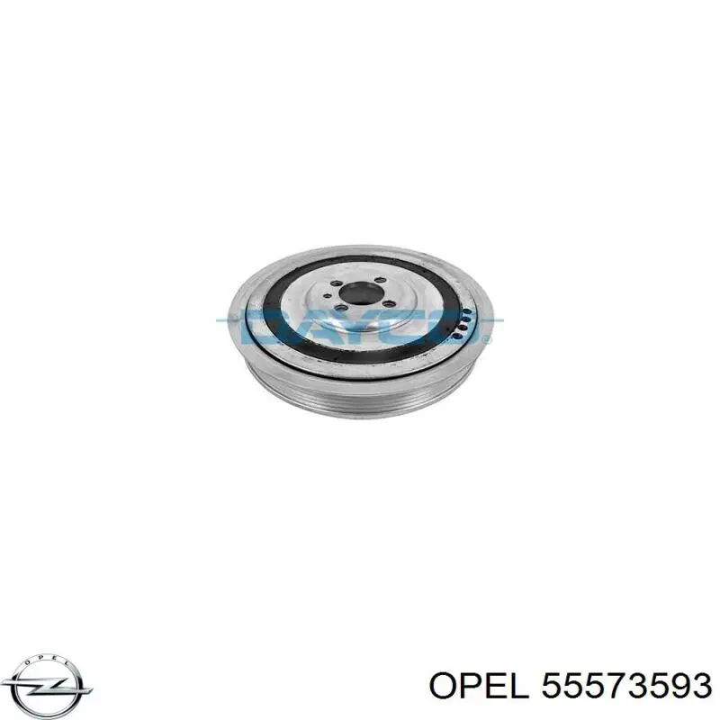 Шків колінвала 55573593 General Motors