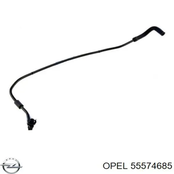 55574685 Opel шланг (патрубок обігріву дросельної заслінки)