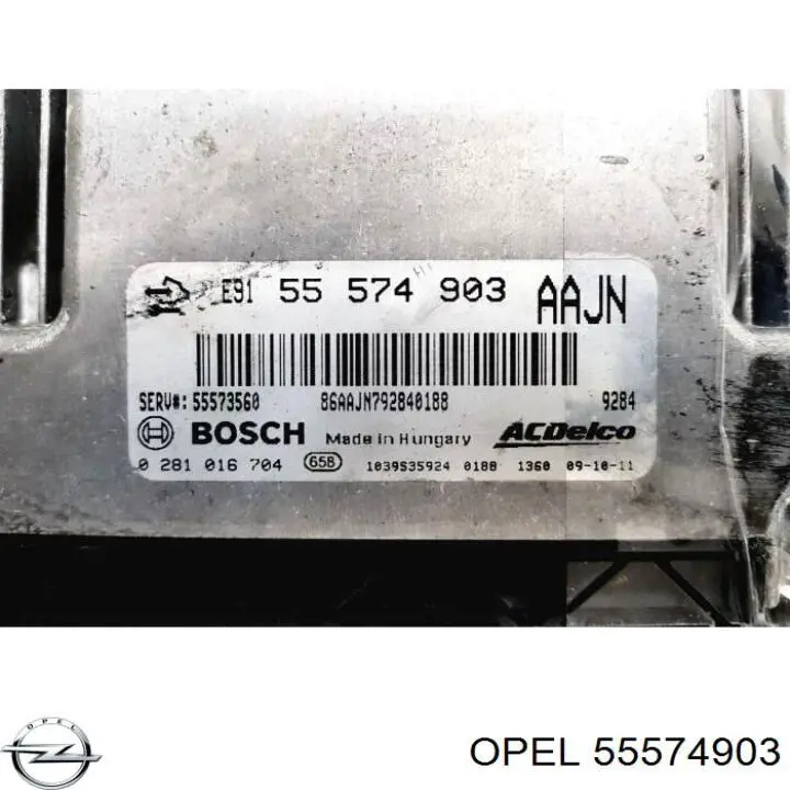ЕБУ Opel 55574903 ціна, від 31.67 USD