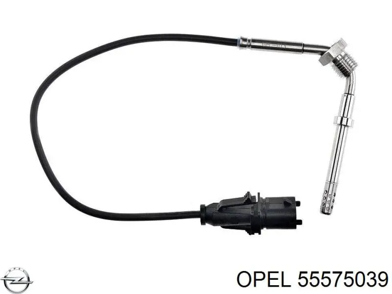 Купити 55575039 Opel Датчик температури відпрацьованих газів (ВГ), до каталізатора