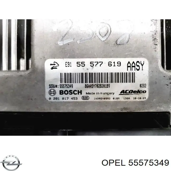Купити 55575349 Opel Модуль управління двигуном