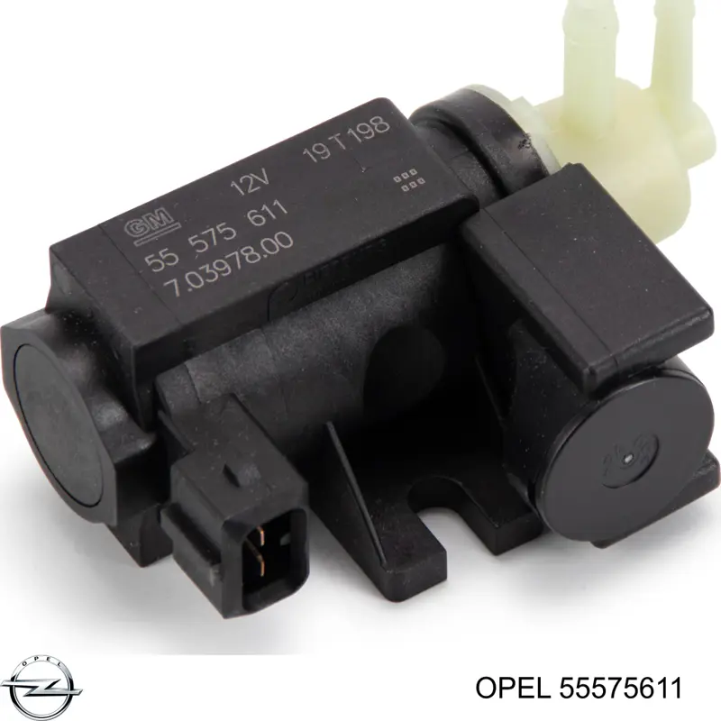Перетворювач тиску (соленоїд) наддуву / EGR Opel 55575611