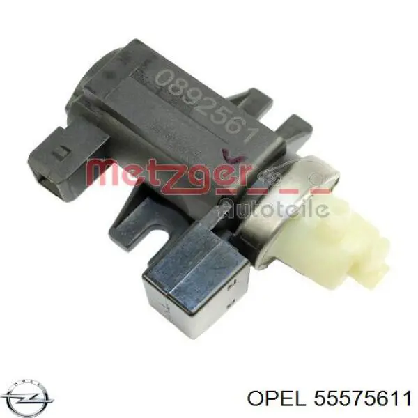Купити 55575611 Opel Клапан перетворювач тиску наддуву (соленоїд)