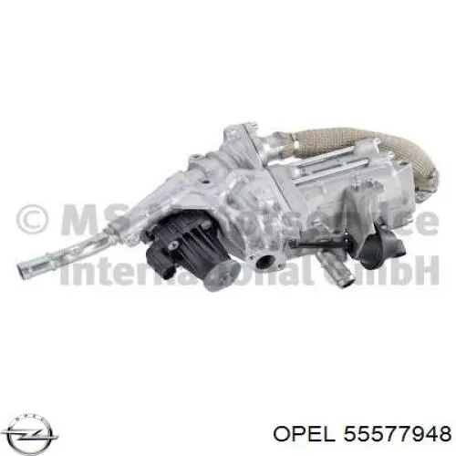 Клапан / актуатор приводу заслінки EGR Opel 95511629