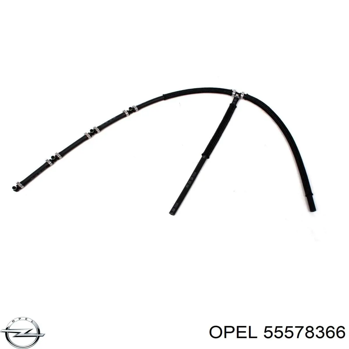 Купити 55578366 Opel Трубка паливна, зворотня від форсунок