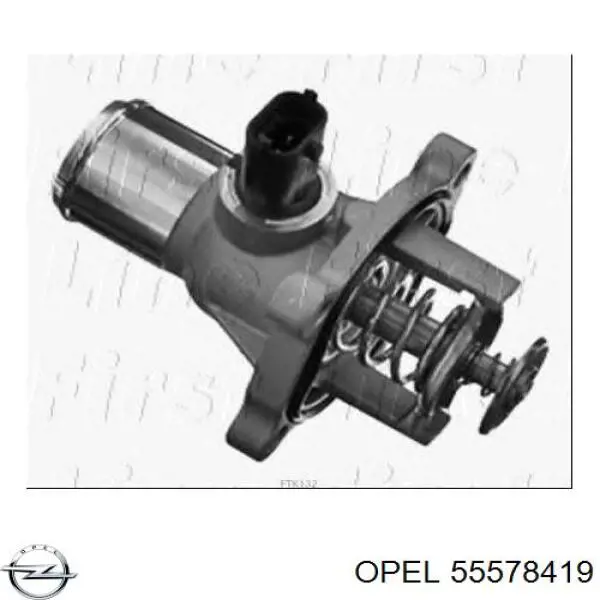 55578419 Opel термостат