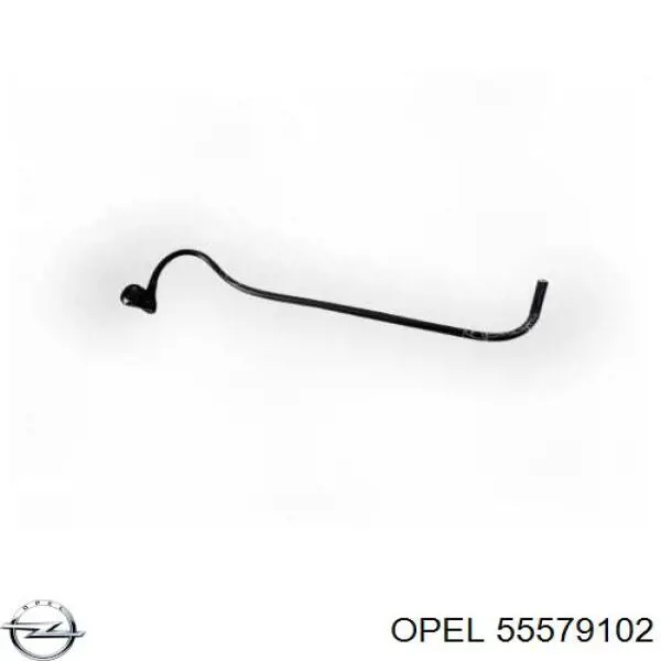 55579102 Opel шланг (патрубок обігріву дросельної заслінки)