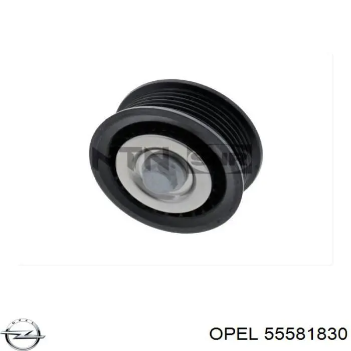 Ролик приводного ременя, паразитний Opel 55581830 ціна, від 22.82 USD