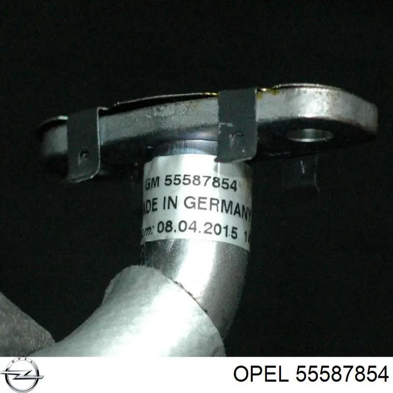 55587854 Opel трубка/шланг відводу масла від турбіни