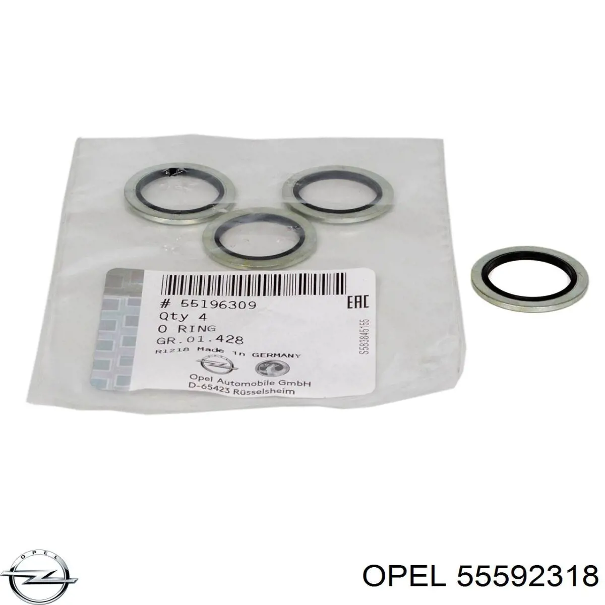 Сальник приводу 55592318 Opel