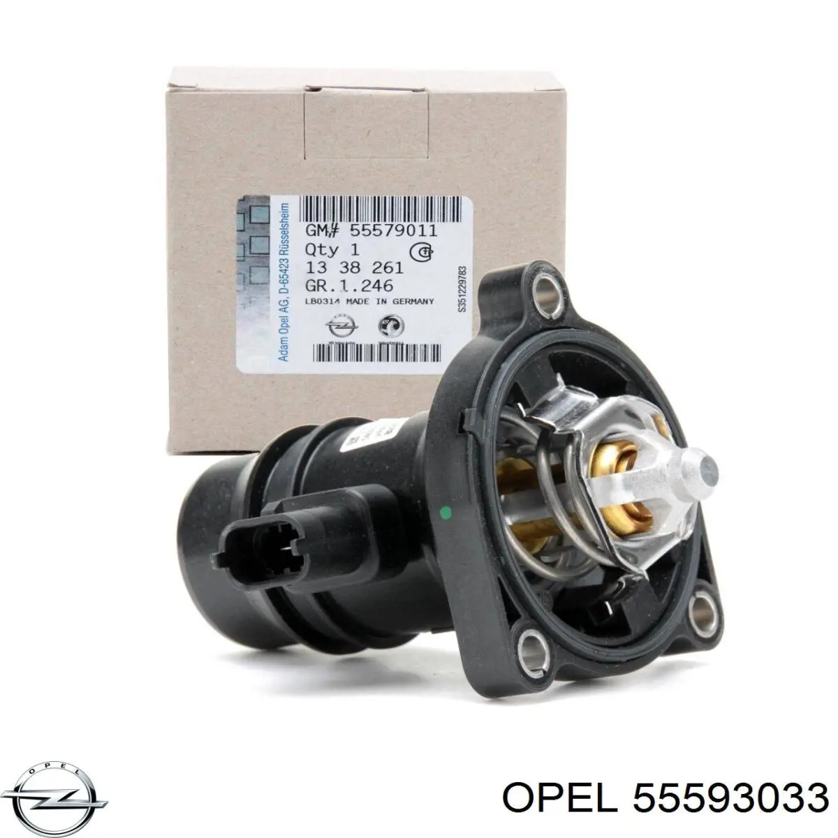 Автомобільний термостат Opel 55593033 ціна, від 37.56 USD