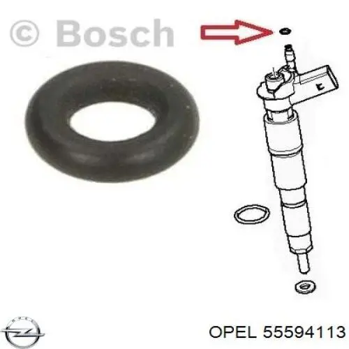 Форсунка паливна Opel 55594113 ціна, від 4.45 USD