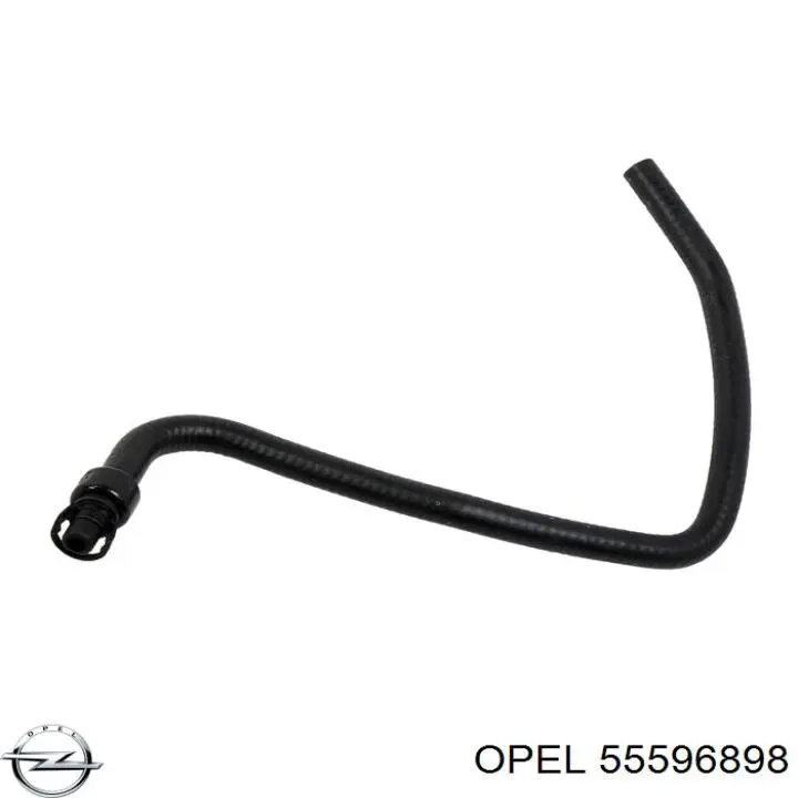 Купити 55596898 Opel Трубка/шланг масляного радіатора, високого тиску