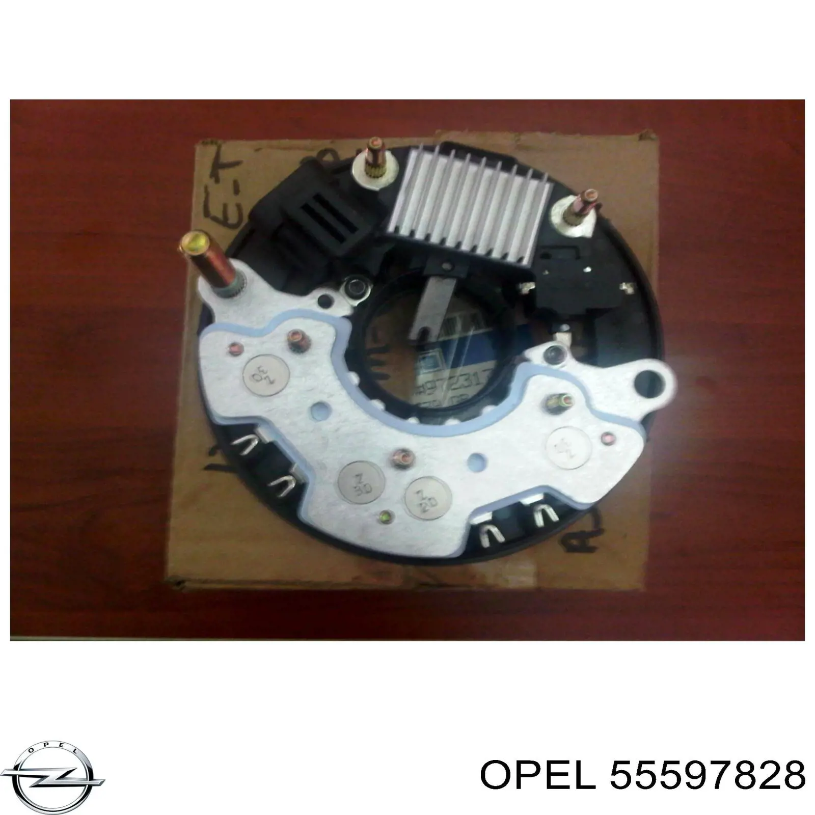 55597828 Opel Водяний патрубок