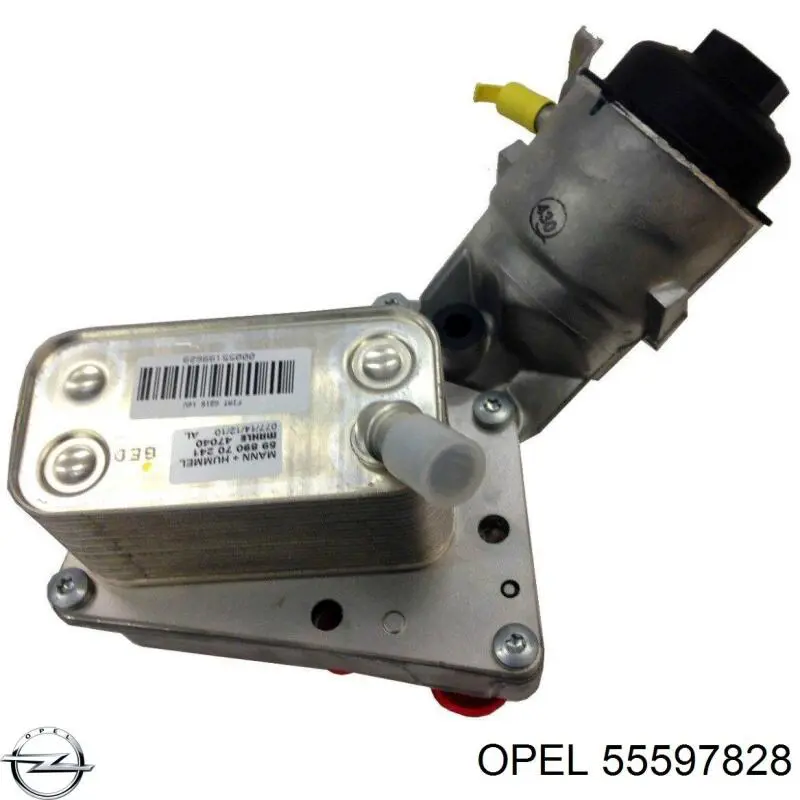 Купити 55597828 Opel Фланець системи охолодження (трійник)