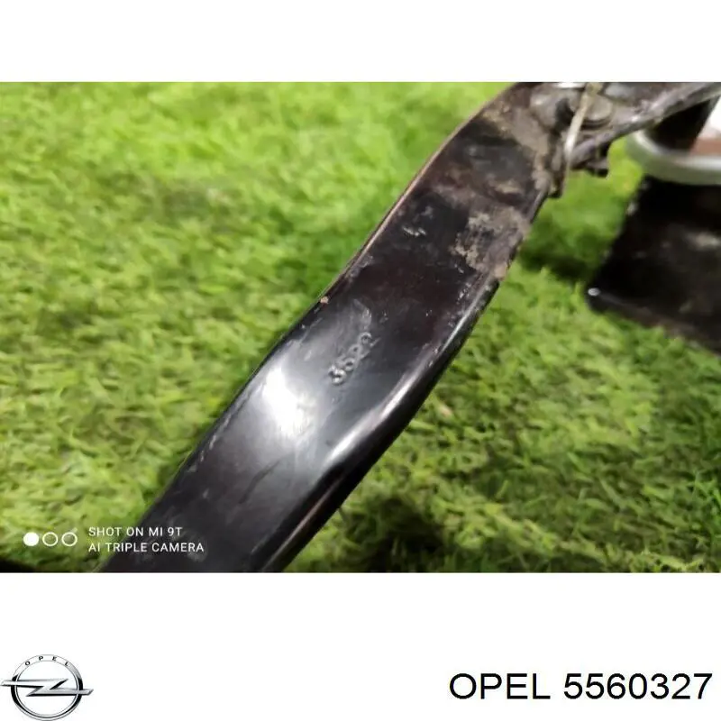 13173780 Opel Педаль і привід механізму управління гальмами (привід гальмівного крана)