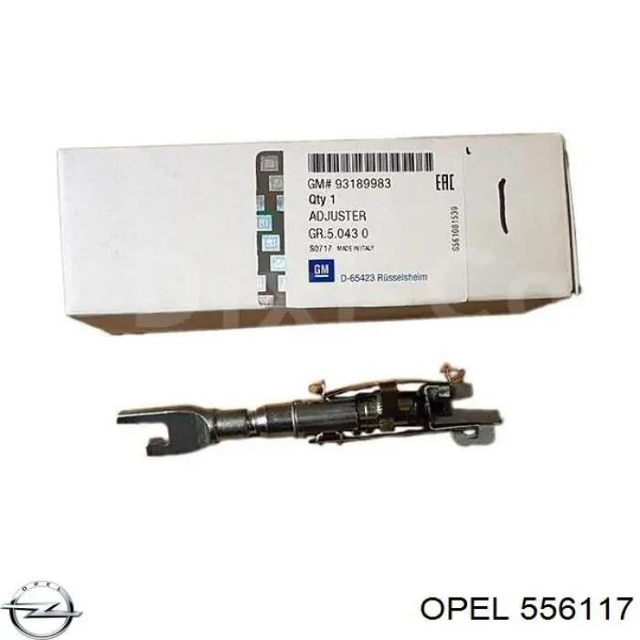 Регулятор заднього барабанного гальма Opel 556117 ціна, від 12.57 USD