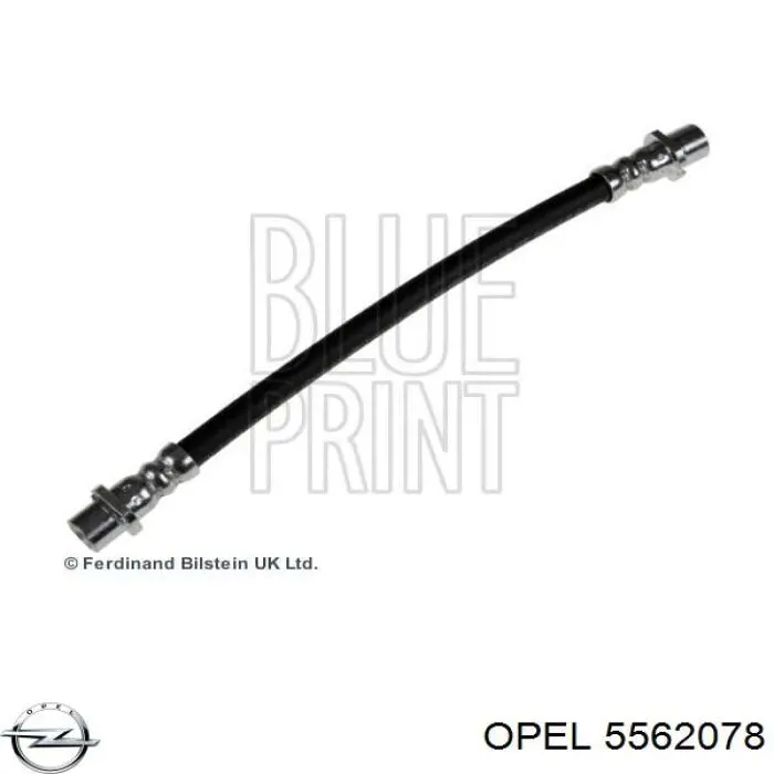 Шланг гальмівний задній Opel 5562078 ціна, від 6.30 USD