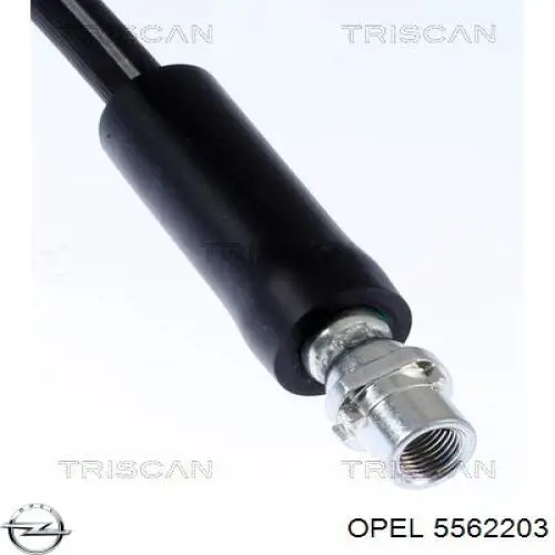 Гальмівні шланги передні 5562203 Opel