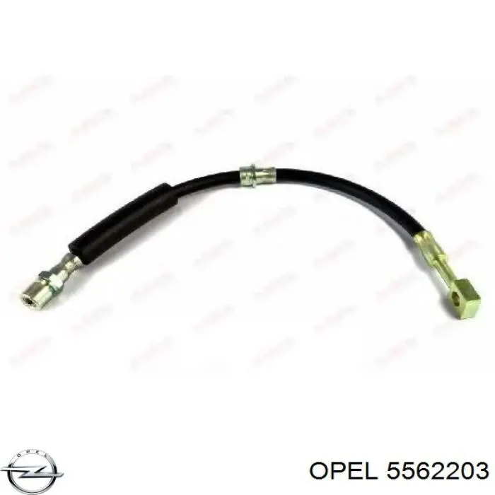 5562203 Opel Гнучка гальмівна трубка передня