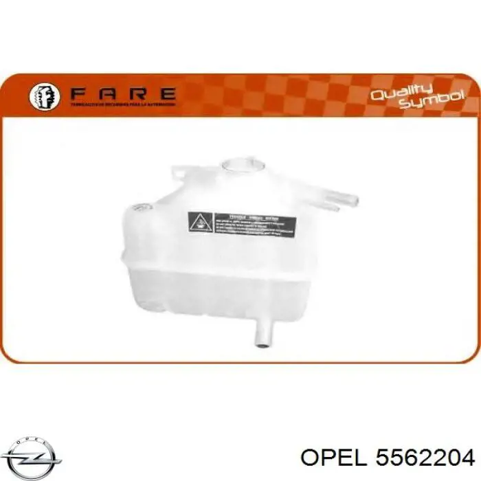 Купити 5562204 Opel Шланг гальмівний задній