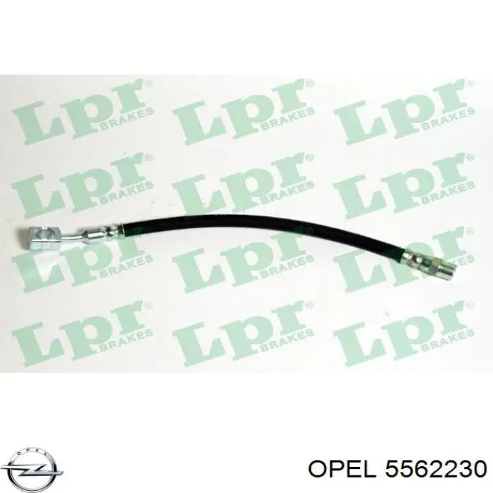 5562230 Opel Гнучка гальмівна трубка передня