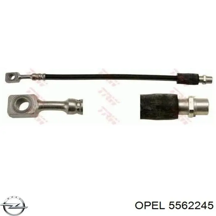 Шланг гальмівний передній Opel 5562245 ціна, від 7.24 USD