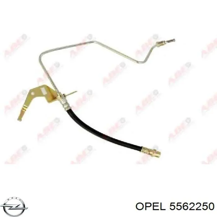 Купити 5562250 Opel Шланг гальмівний задній, правий