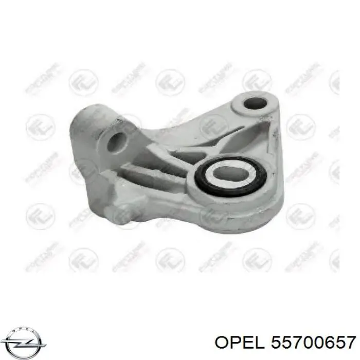 Кронштейн подушки (опори) двигуна, задньої Febi 107410