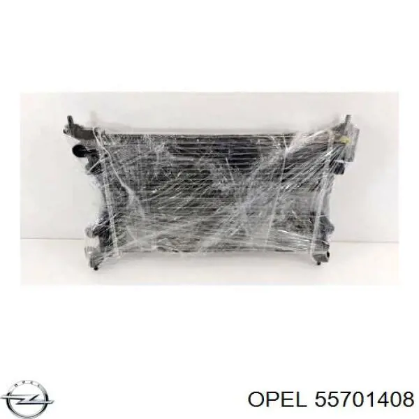 Радіатор основний Opel 55701408 ціна, від 54.21 USD