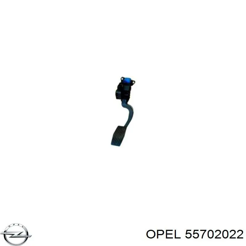 Підаль газу Opel 55702022 ціна, від 64.88 USD