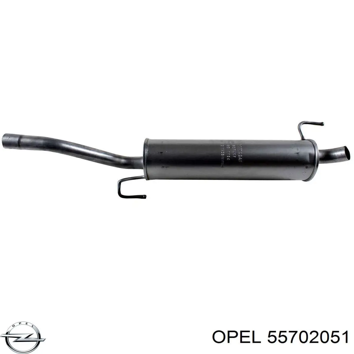 Вихлоп Opel 55702051 ціна, від 63.61 USD