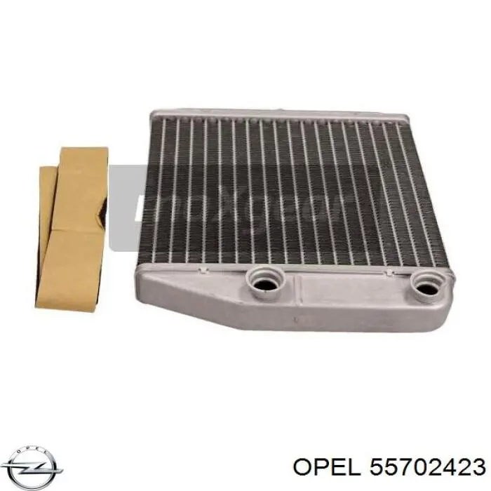 55702423 Opel Радіатор опалювача салону