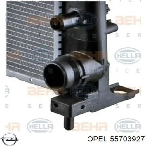 Купити 55703927 Opel Радіатор двигуна