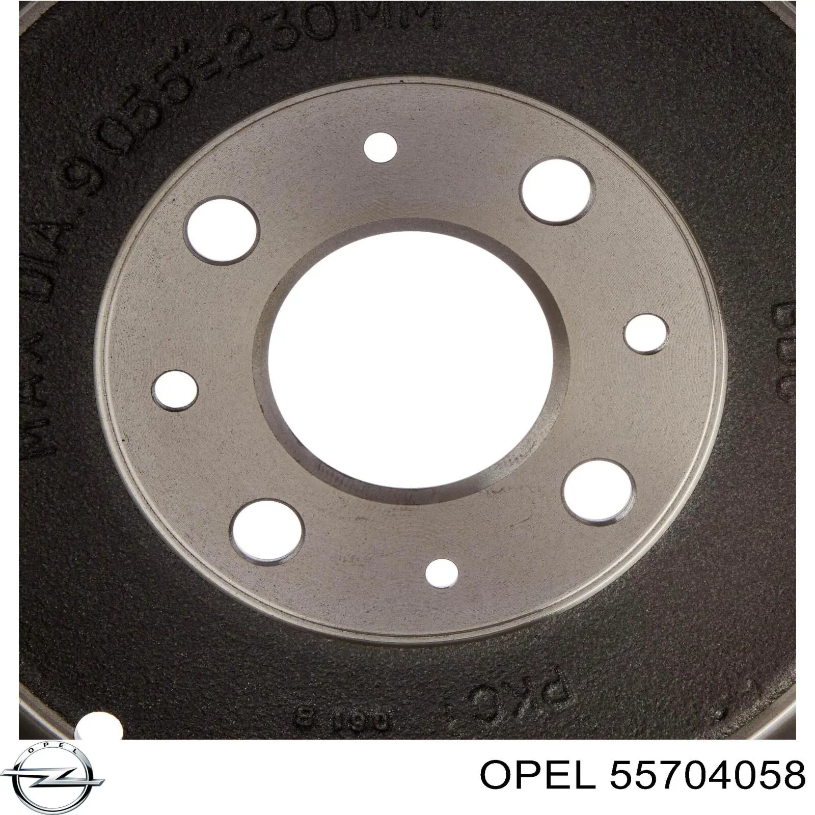 Барабан гальмівний задній Opel 55704058 ціна, від 45.72 USD