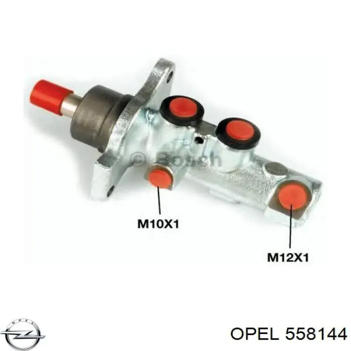 Купити 558144 Opel Головний гальмівний циліндр