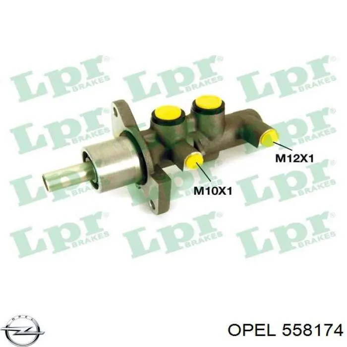 Купити 558174 Opel Головний гальмівний циліндр