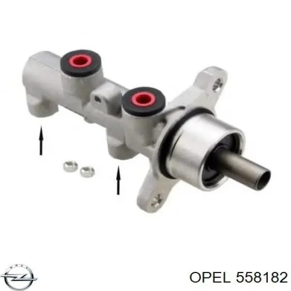 Циліндр головний гальма (Гідротормоз) Opel 558182 ціна, від 67.48 USD