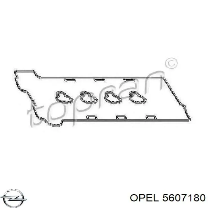 5607180 Opel прокладка клапанної кришки двигуна, комплект