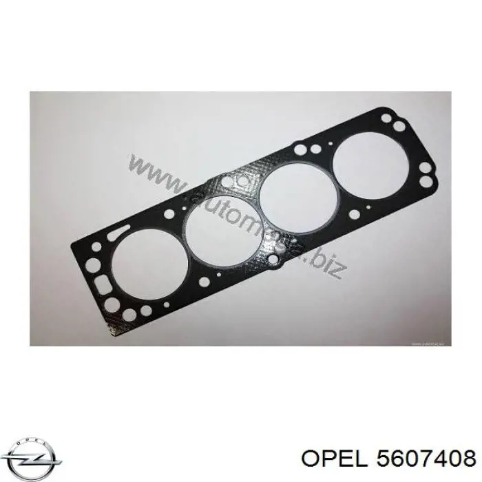5607408 Opel прокладка головки блока циліндрів (гбц)