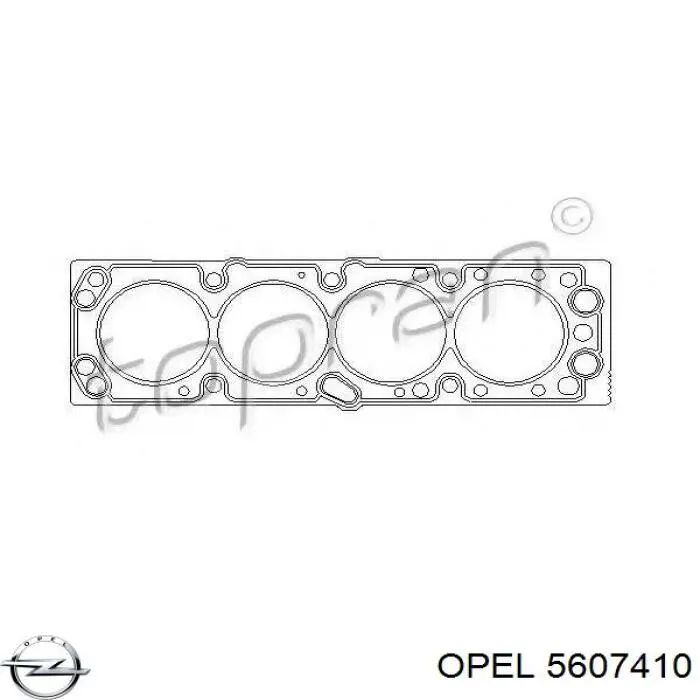 Купити 5607410 Opel Прокладка ГБЦ