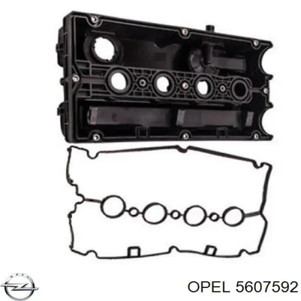 5607592 Opel кришка клапанна