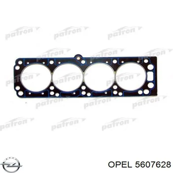 5607628 Opel прокладка головки блока циліндрів (гбц)