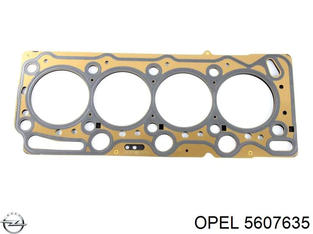 5607635 Opel прокладка головки блока циліндрів (гбц)