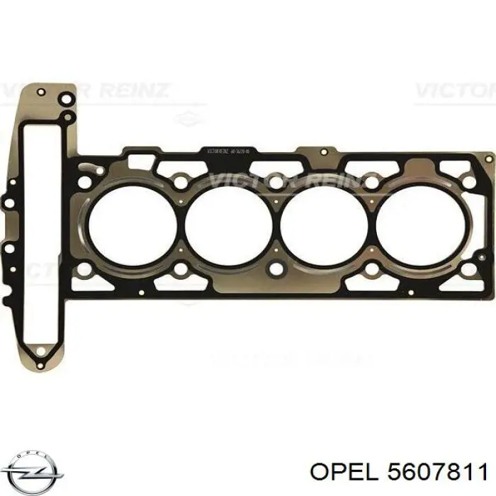 Комплект прокладок двигуна, верхній Opel 5607811 ціна, від 141.39 USD