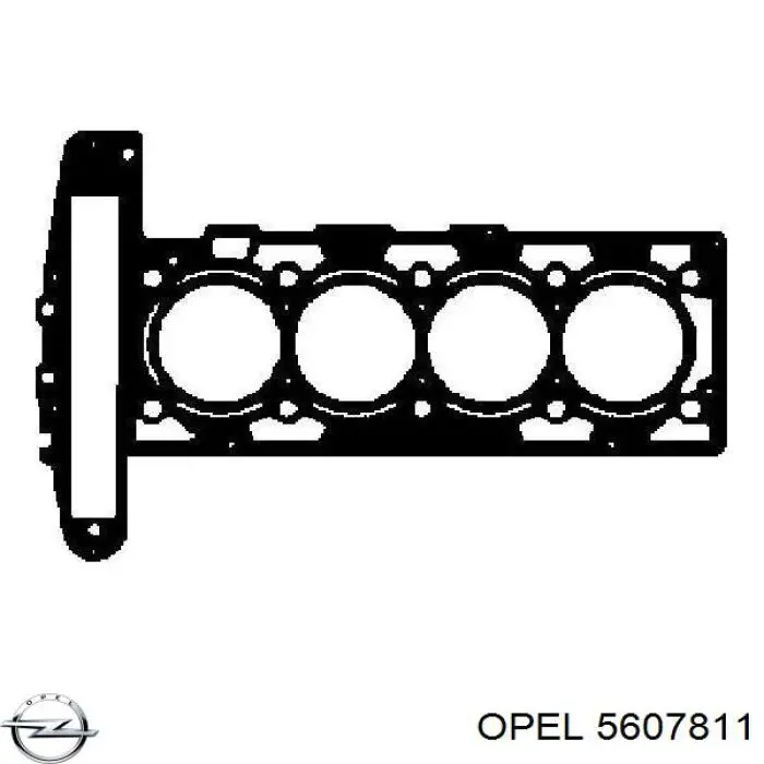 Купити 5607811 Opel Комплект прокладок двигуна, верхній