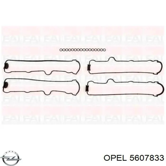 5607833 Opel Прокладка клапанної кришки двигуна